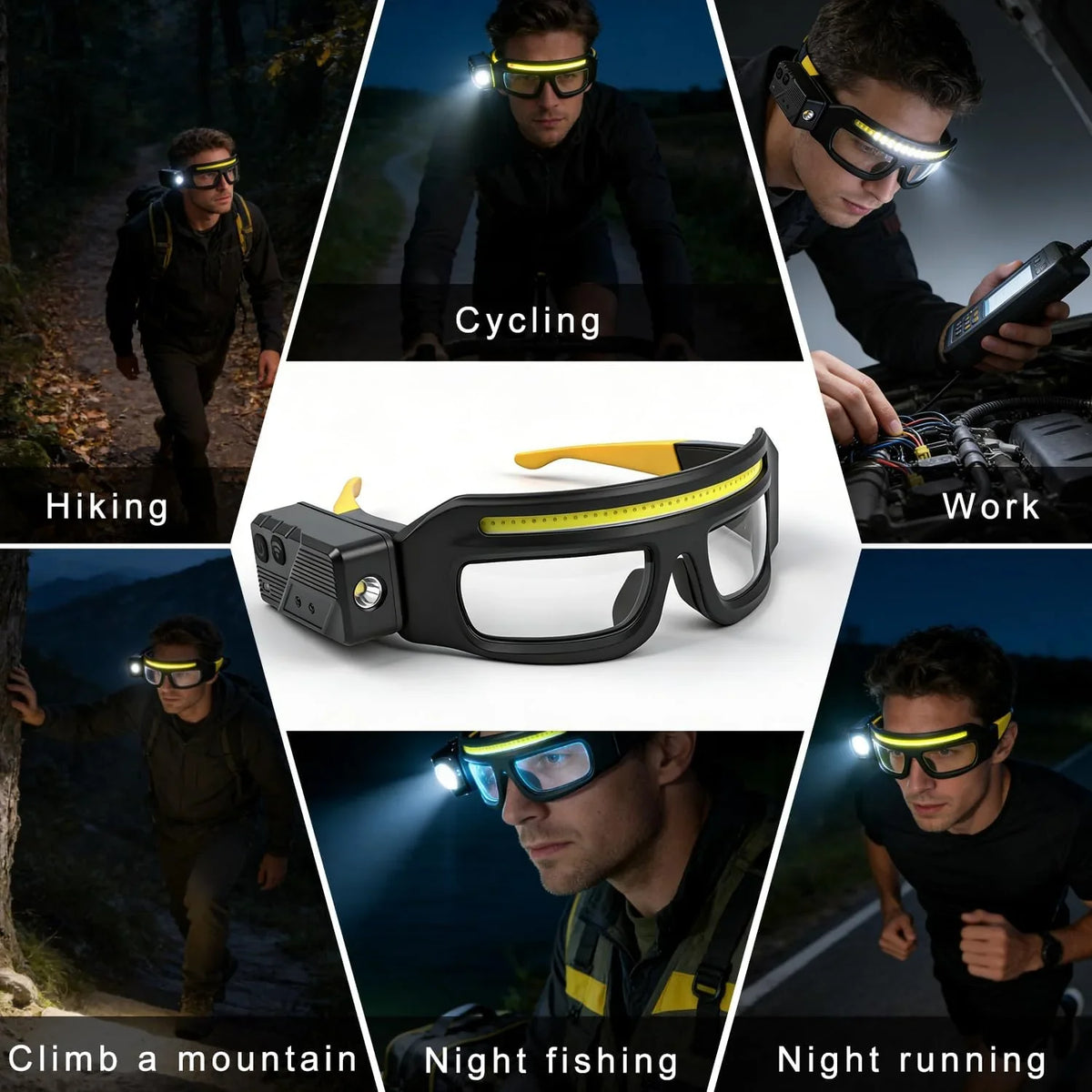 TervizoLED Auto - LED Work Light Glasses