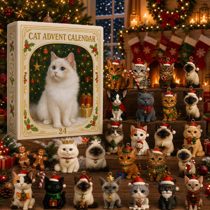 🐱 24 Days of Cats Advent Calendar: Christmas Countdown for Cat Lovers