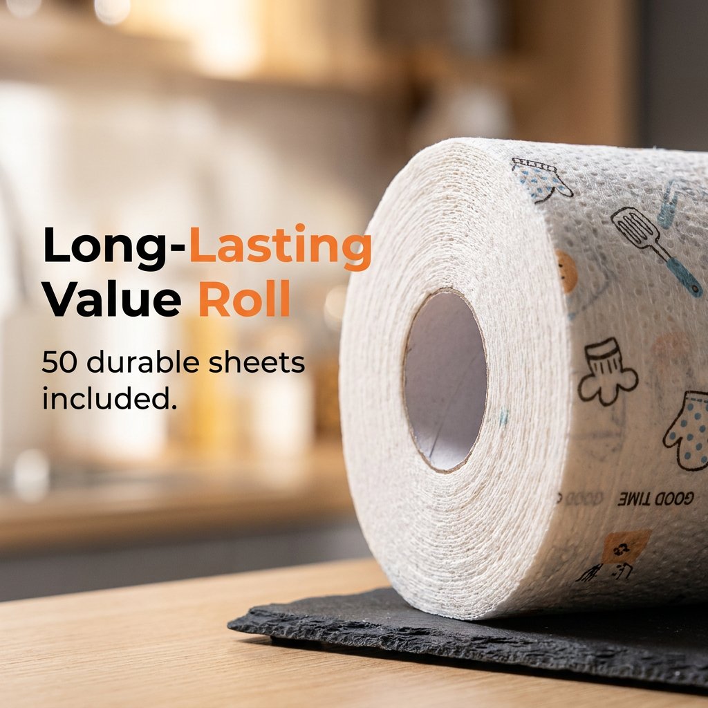 50Pcs Per Roll Reusable Cleaning Lazy Rags✨✨