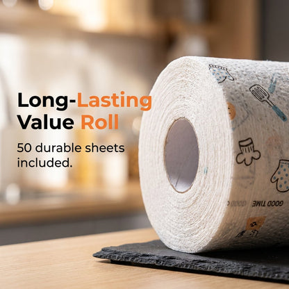 50Pcs Per Roll Reusable Cleaning Lazy Rags✨✨