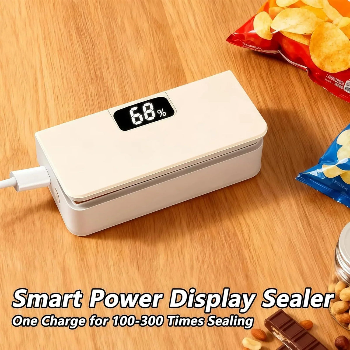 Seal Any Bag in Seconds & Keep Food Fresh Longer